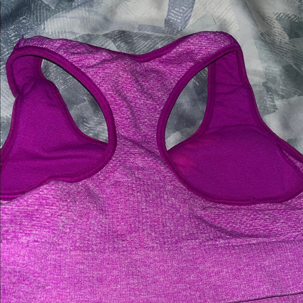 Nike Purple Sports Bra - Picture 4 of 8